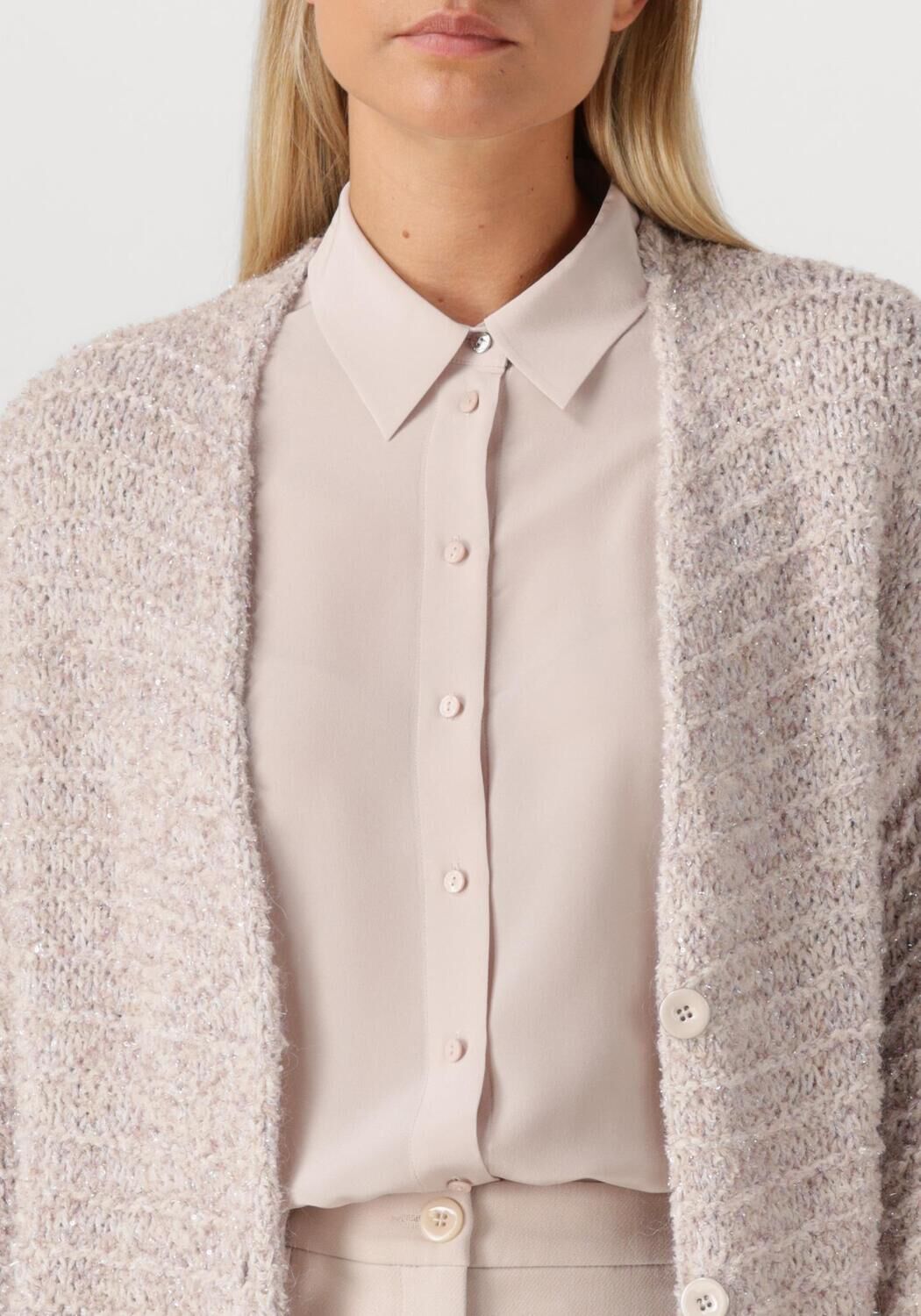 Lichtgrijze MARC CAIN COLLECTION Vest ZC 39.11 M25 - large