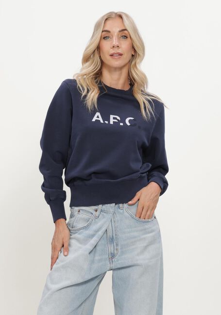 Blauwe APC Sweater SWEATSHIRT APC VINTAGE - large