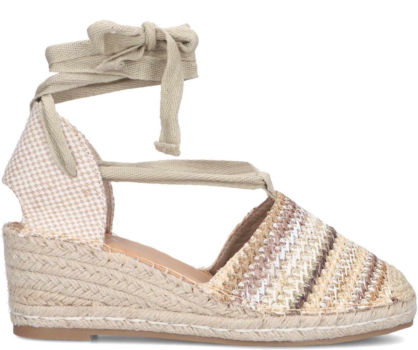 Ayana Dames 0655-1, Maat: 36, Materiaal: Raffia, Kleur: Beige