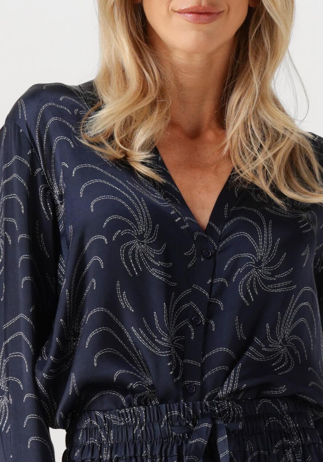 Donkerblauwe IBANA Blouses TALMY - large
