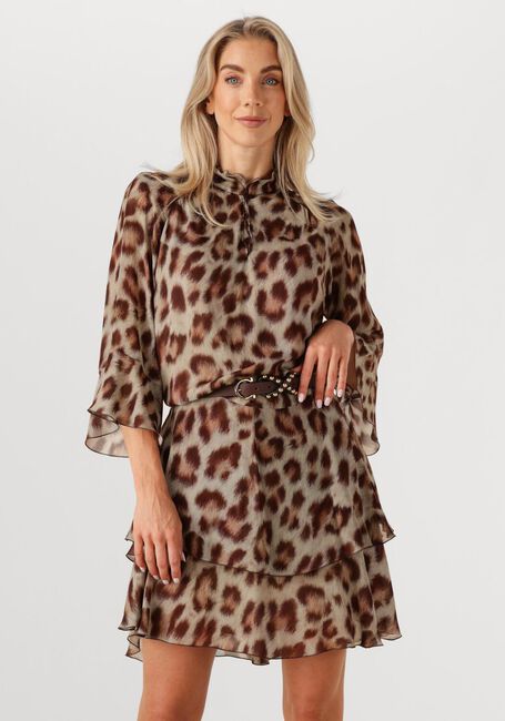 Bruine LUISA CERANO Midi jurk 728611/3769 - large