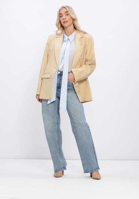 Lichtblauwe GESTUZ Top GZCHIF SHIRT - large