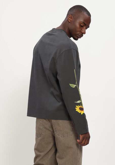 Zwarte BRAM'S FRUIT T-shirt SUNFLOWER LONGSLEEVE - large