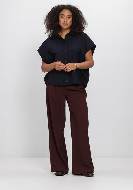 Bordeaux AIMEE THE LABEL Broeken LUXW6 TROUSER - large