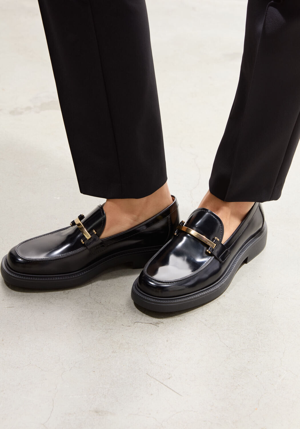 Zwarte TOD'S Loafers XXW20L0JO70SHA - large