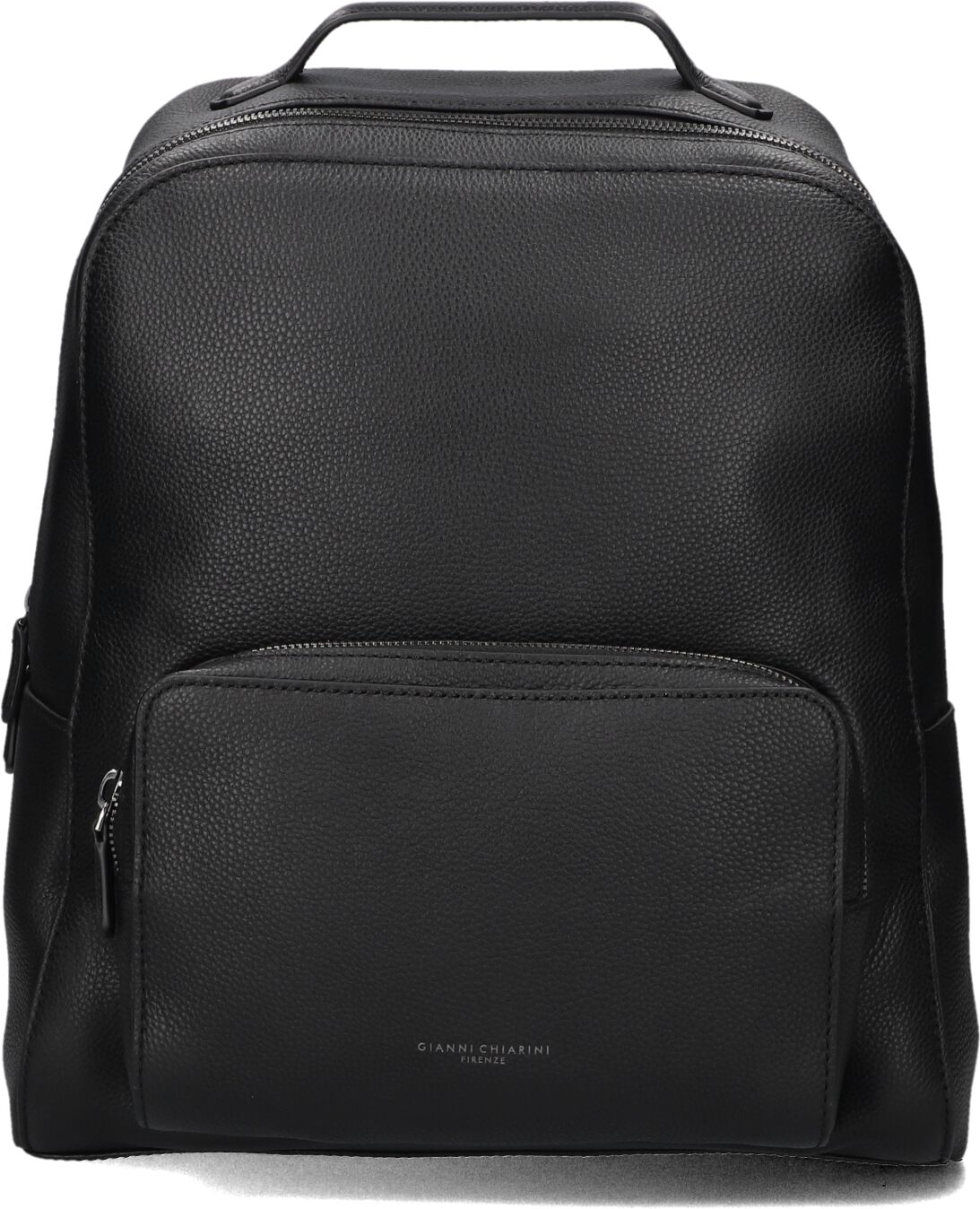Gianni Chiarini Gianni Chiarini Rugtas Heren Florence, Materiaal: Leer, Kleur: Zwart