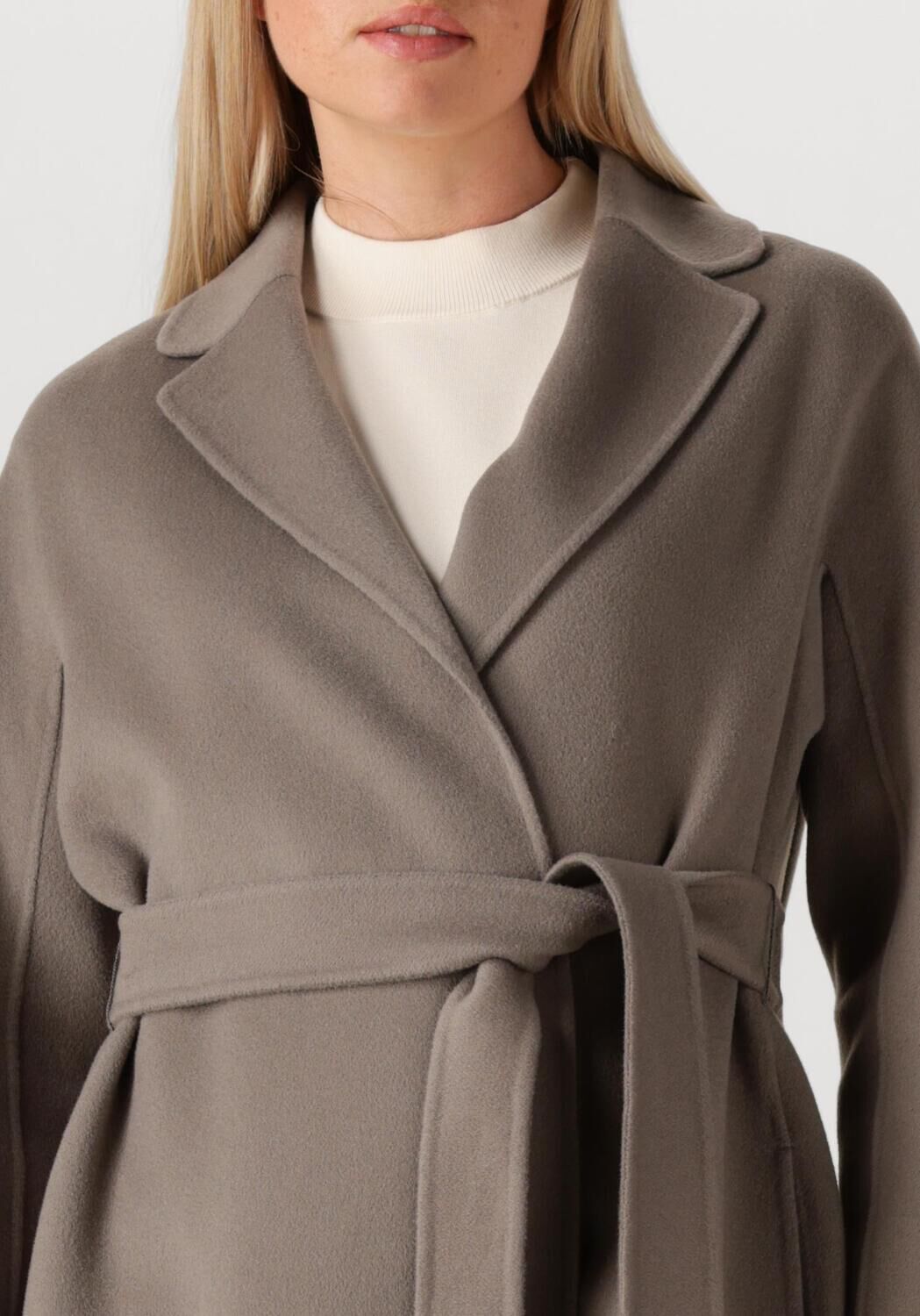 Taupe MAX MARA Mantel ESTURIA - large
