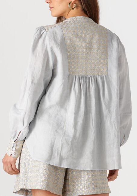 Lichtblauwe GREEK ARCHAIC KORI Blouses 440645 - large