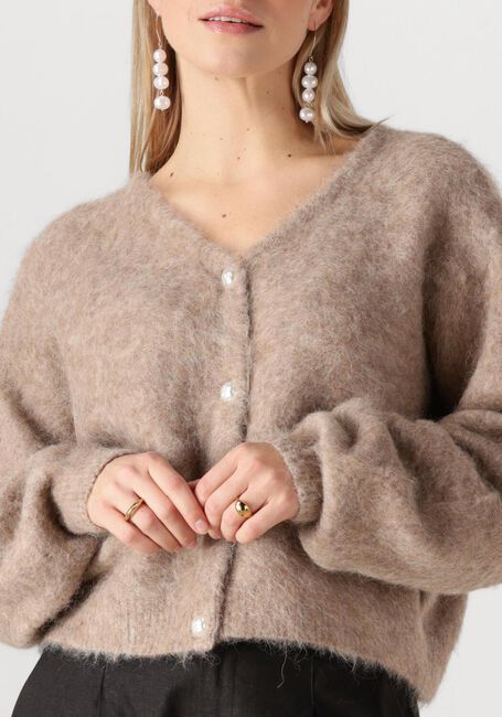 Beige GESTUZ Vest SANAGZ CARDIGAN - large