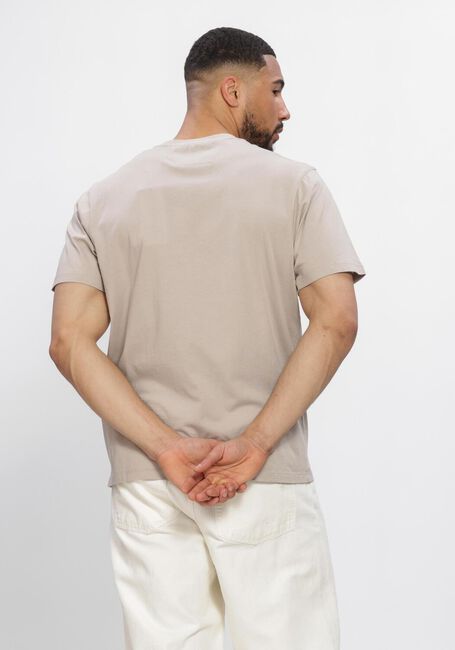 Grijze CP COMPANY T-shirt 30/1 JERSEY SHORT SLEEVE LOGO PATCH T-SHIRT - large