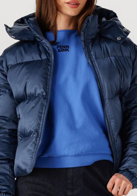 Donkerblauwe PENN & INK Parka's JACKET - large