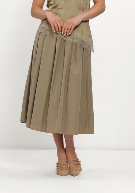 Khaki LUISA CERANO Midirok TAFT-ROCK - large