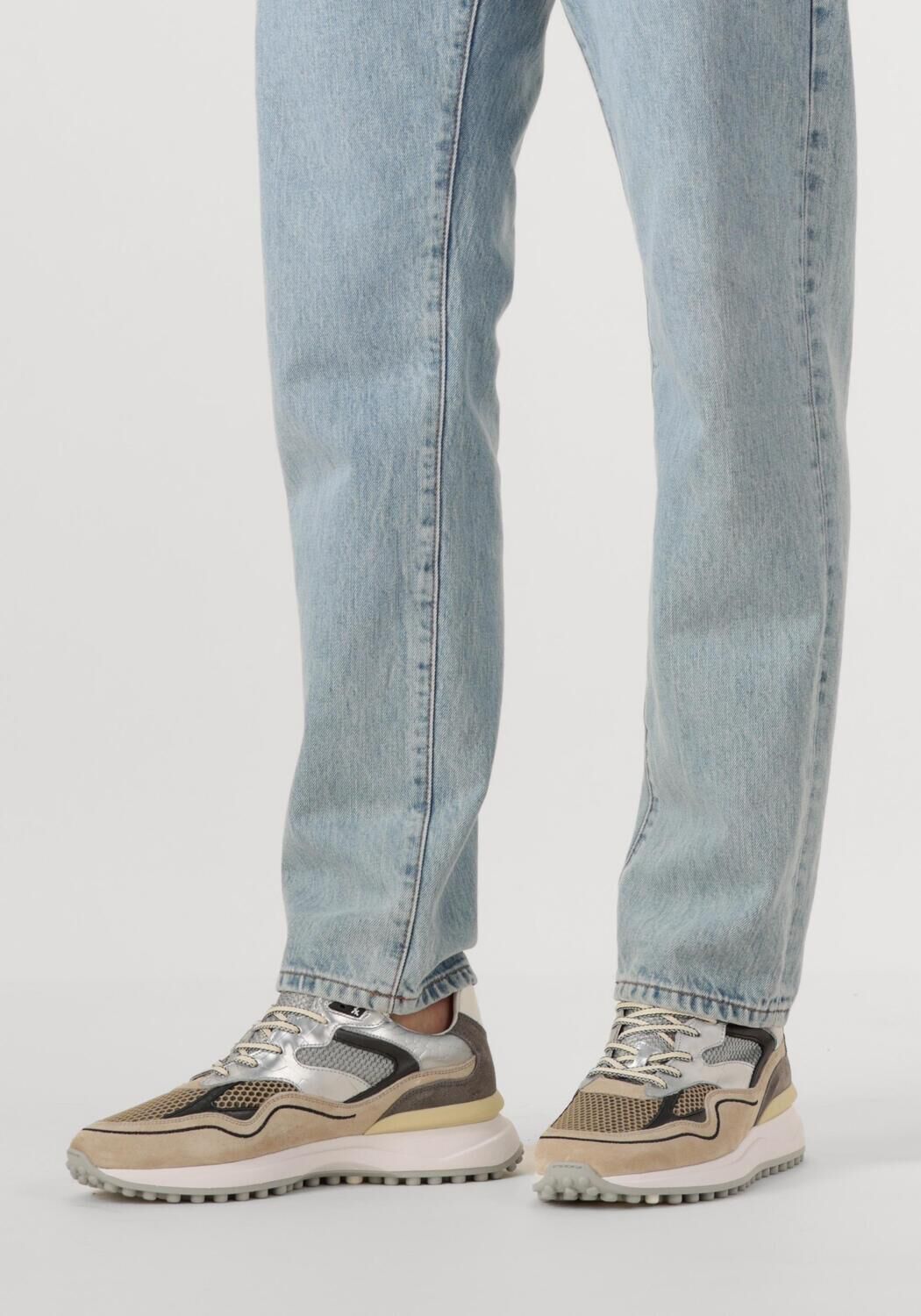 Zilveren FLORIS VAN BOMMEL Lage sneakers SFM-10206 NOPPI - large