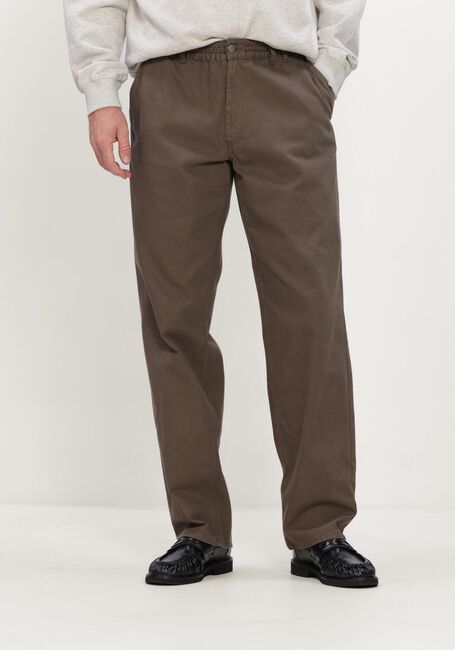 Bruine FOR&Eacute;T Chino CLAY TWILL PANTS - large