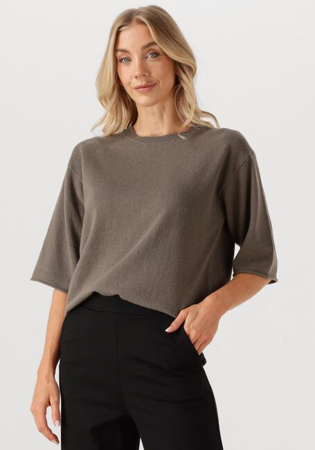 Taupe KNIT-TED Top MER - large