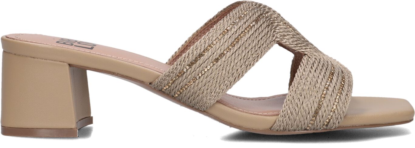Bibi Lou Muiltjes Dames 879z94hg, Maat: 37, Materiaal: Leer, Kleur: Camel