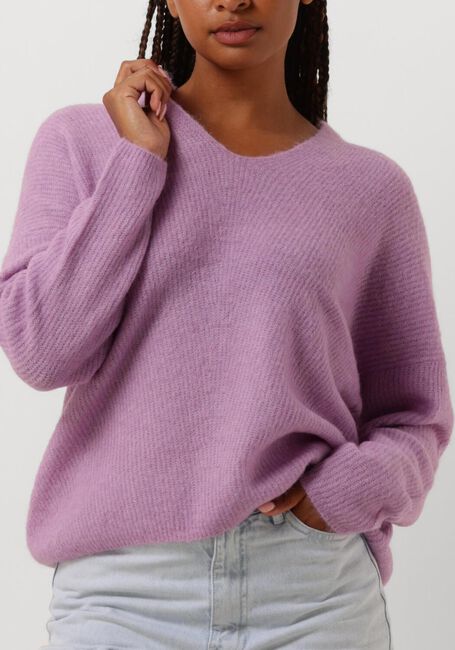 Lila MOS MOSH Trui THORA V-NECK KNIT - large