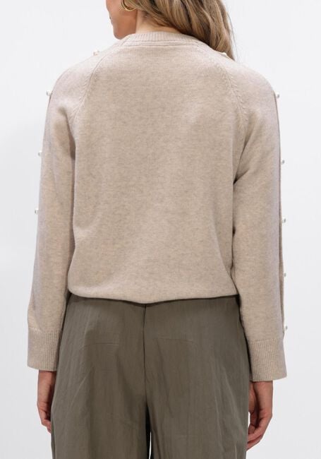 Beige CO'COUTURE Truien/vesten ROWAN PEARL SLEEVE KNIT - large