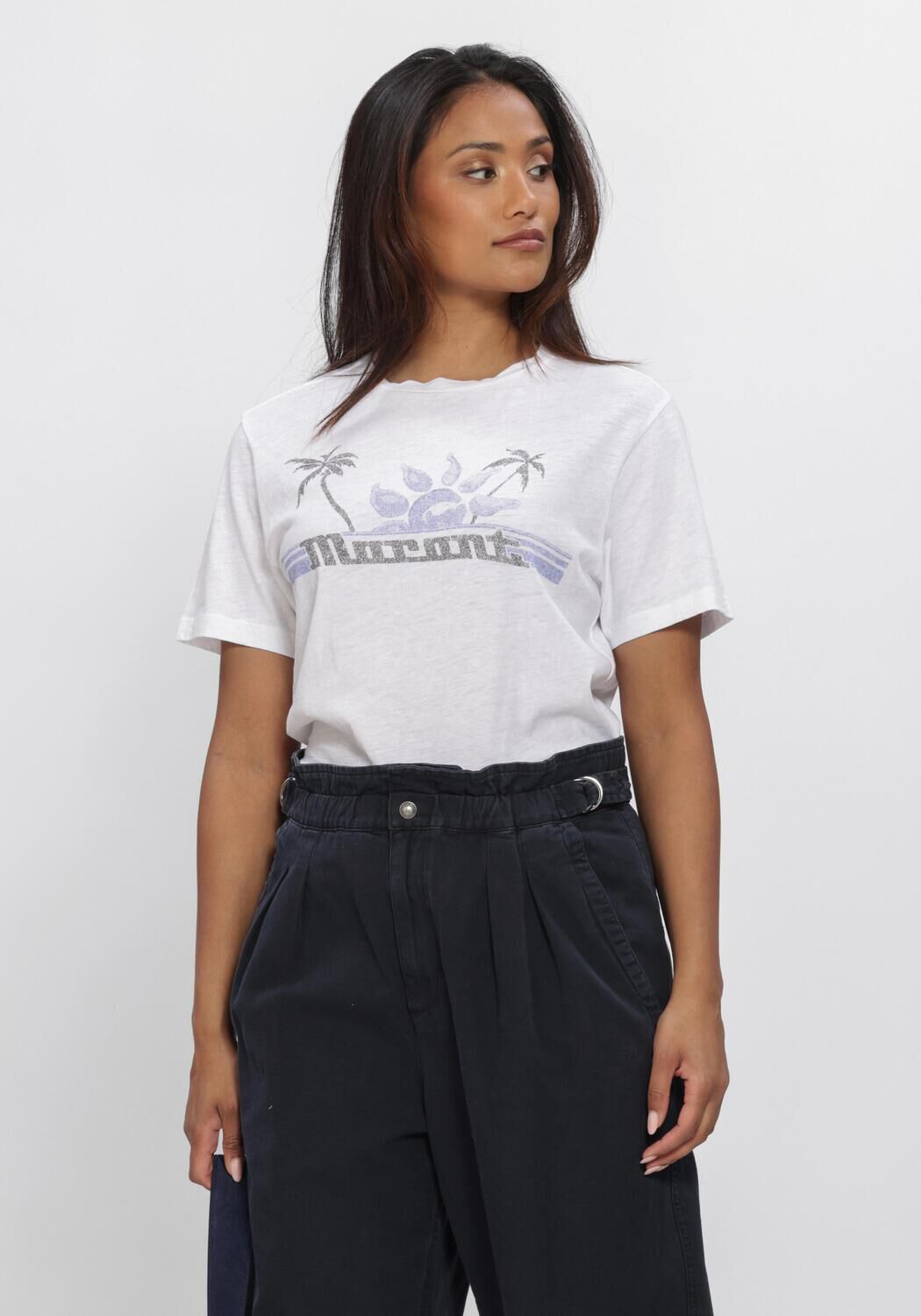 Witte ISABEL MARANT Tops & T-shirts ZEWEL-GE - large