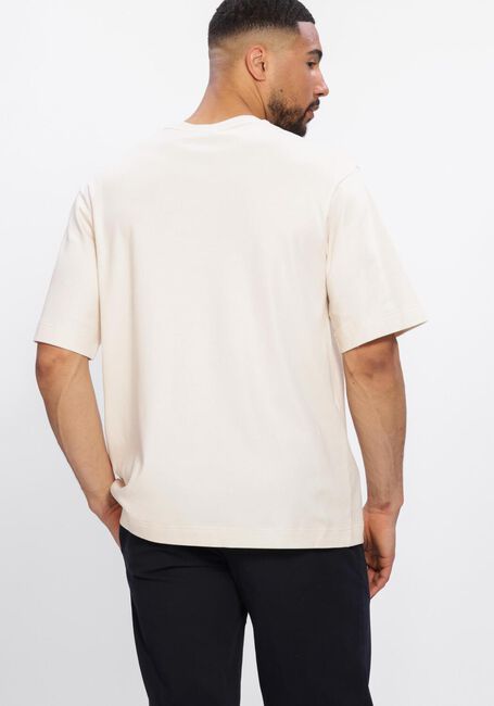 Ecru PROFUOMO T-shirt T-SHIRT CREW NECK HEAVY COTTON - large