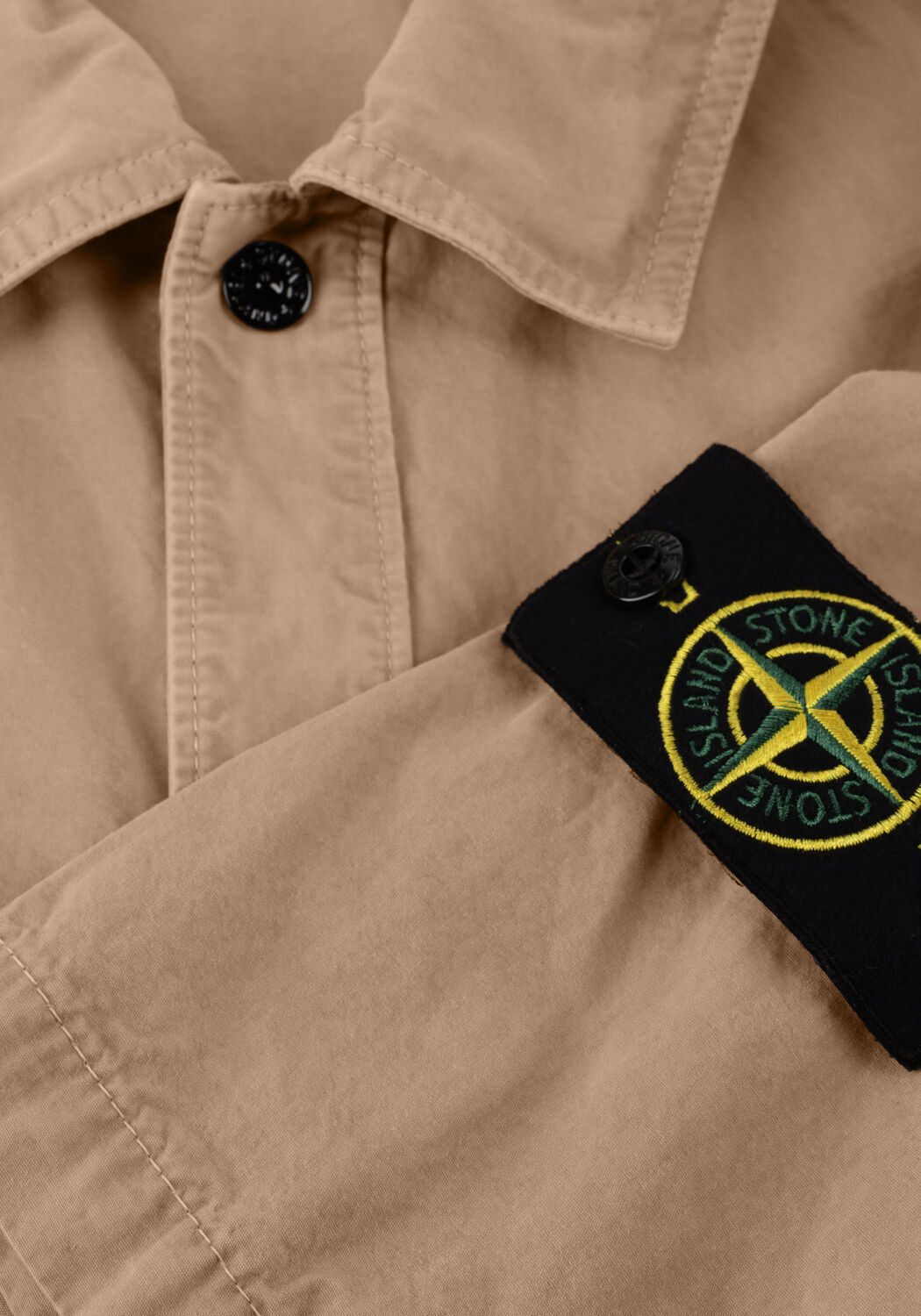 Beige STONE ISLAND Casual overhemd SHIRTS VO19A - large