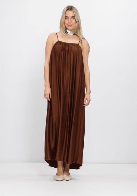 Bruine KNIT-TED Maxi jurk BLAIR - large