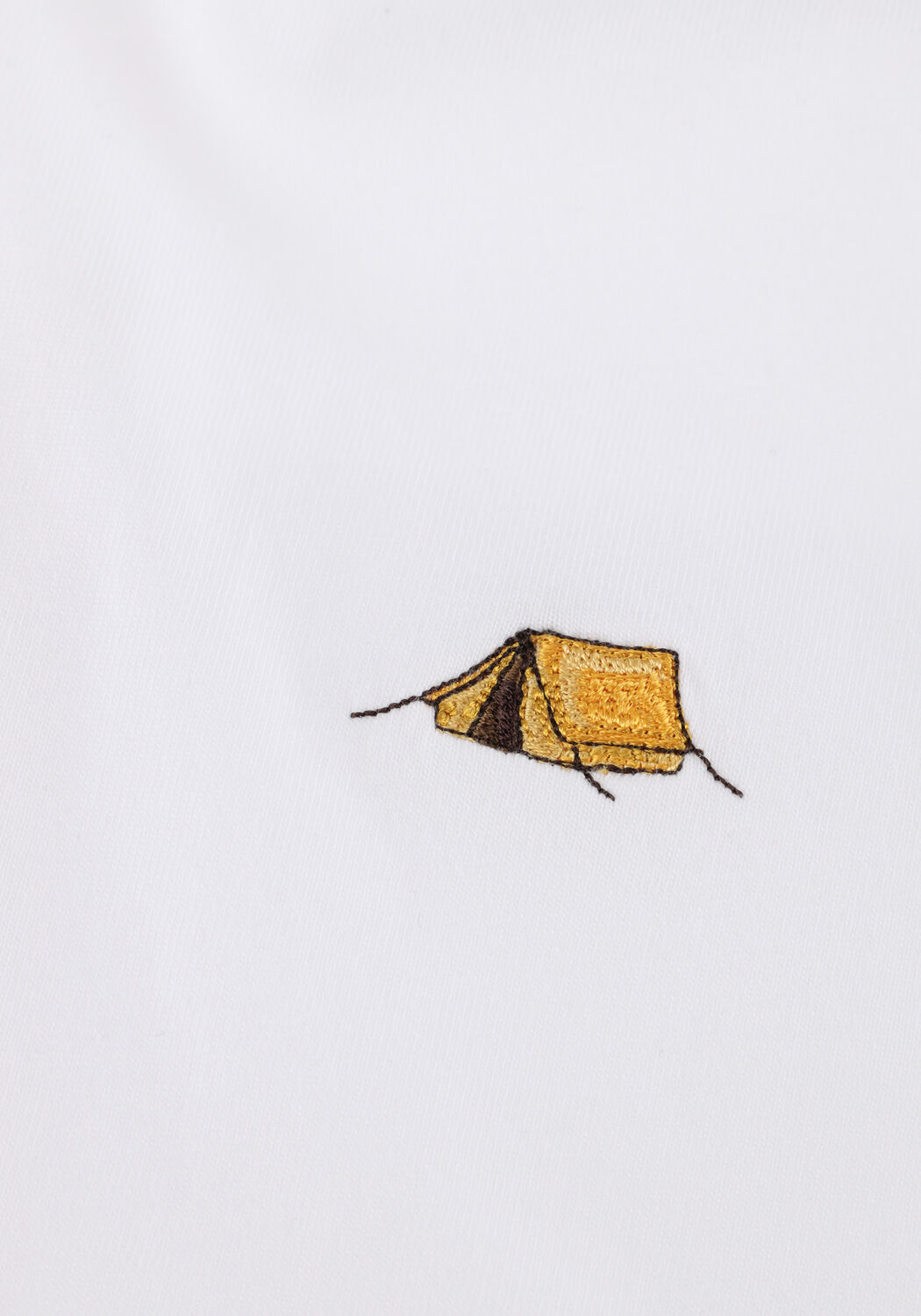 Witte FOR&Eacute;T T-shirt TENT T-SHIRT - large