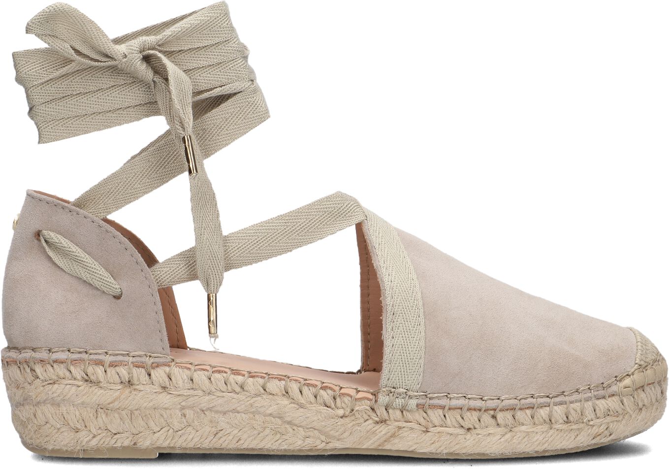 Fred de la Bretoniere Espadrilles
Dames Romi Luz, Maat: 41, Materiaal: Suède, Kleur: Taupe