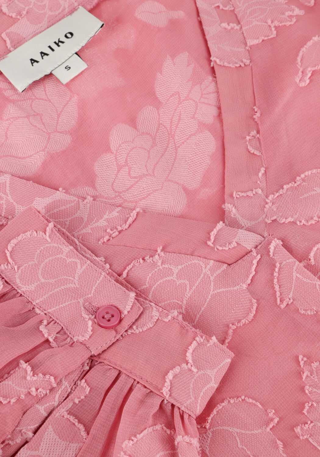 Roze AAIKO Blouses ALANA CHIFFON FLOWER PES 509 - large
