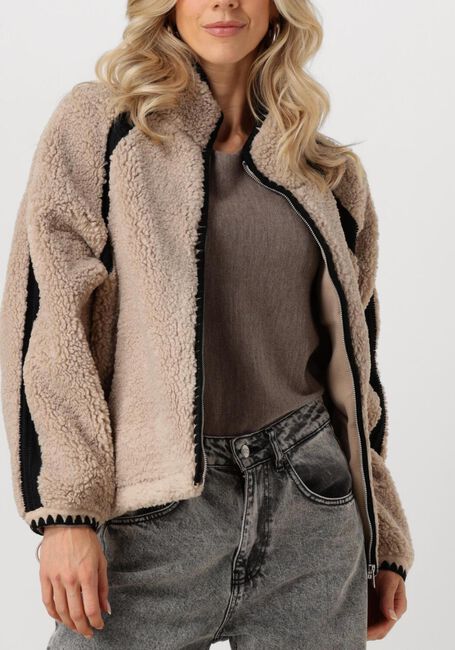 Zand UGG Jack NIKIA CHROCHET FLUFF JACKET - large