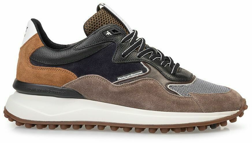 Taupe FLORIS VAN BOMMEL Lage sneakers SFM-10129 - medium