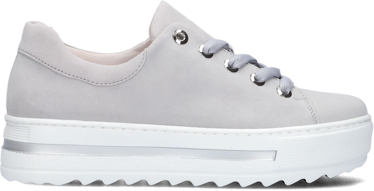 Gabor Lage Sneakers Dames 496, Maat: 37, Materiaal: Suède, Kleur: Grijs