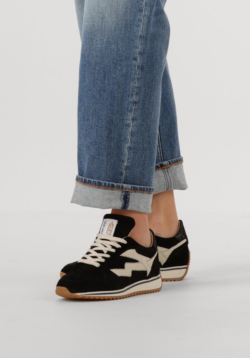 Zwarte VIA VAI Lage sneakers MIKKI ALEX - large