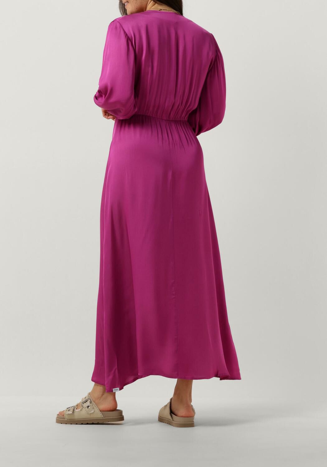 roze penn ink maxi jurk dress pink
