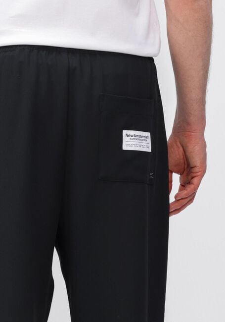 Zwarte NEW AMSTERDAM SURF ASSOCIATION Wijde broek WORK TROUSERS - large
