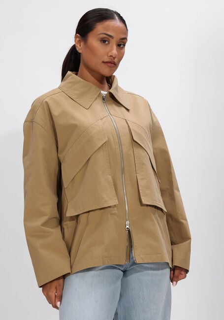 Beige HERSKIND Jassen MILANO JACKET - large
