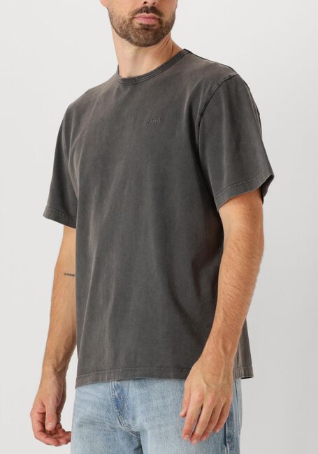 Donkergrijze FORÉT T-shirt OAK FADED WASH T-SHIRT - large
