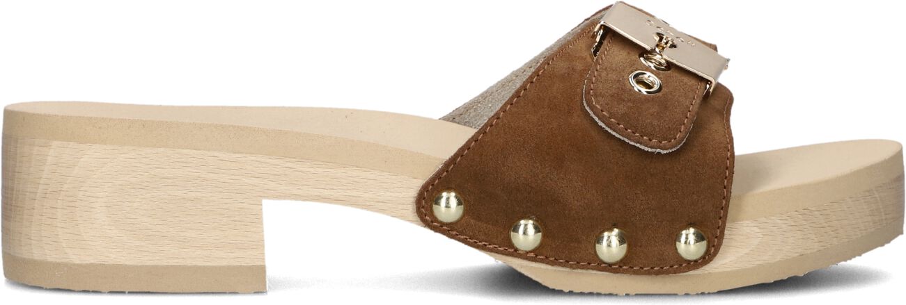 Scholl Slippers
Dames Pescura Wave Sr, Maat: 37, Materiaal: Suède, Kleur: Bruin
