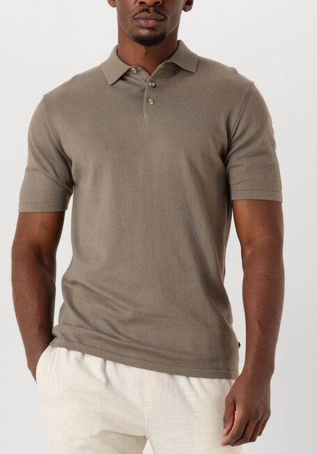 Taupe THE GOODPEOPLE Polo PLAN - large