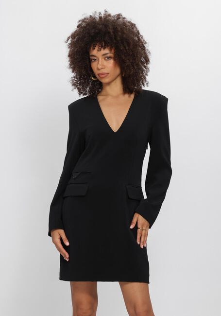 Zwarte DANTE6 Mini jurk AVRIL BLAZER DRESS - large
