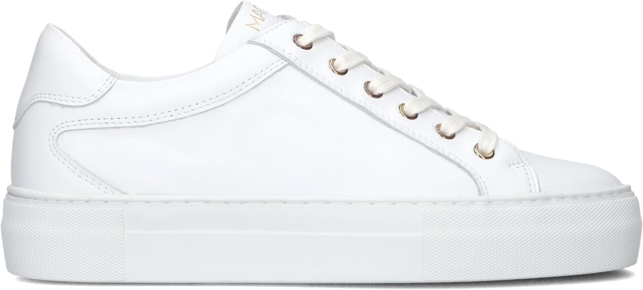 Mace Lage Sneakers Dames M3101, Maat: 41, Materiaal: Leer, Kleur: Wit