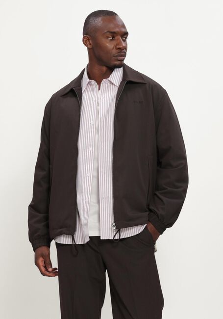 Bruine OLAF HUSSEIN Jack COACH JACKET - large