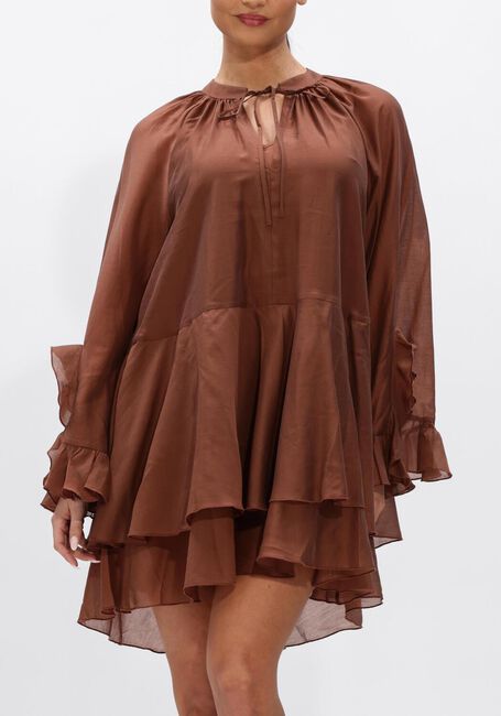 Bruine DEVOTION Jurken SHEEN - large