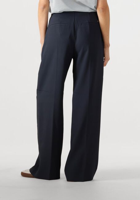 Donkerblauwe MOS MOSH Wijde broek LEYA MILEY PANT - large
