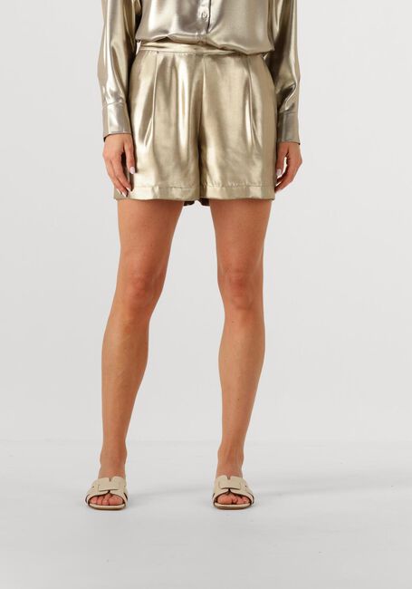 Gouden DANTE6 Broeken LEVINE METALLIC SHORTS - large