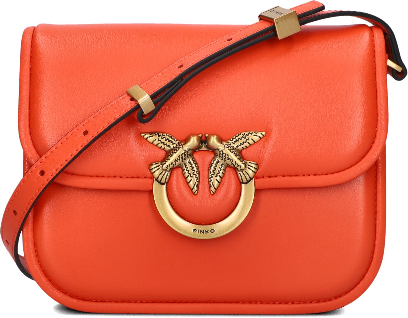 Pinko Schoudertas
Dames Love Box Bag, Materiaal: Leer, Kleur: Rood afbeelding 1