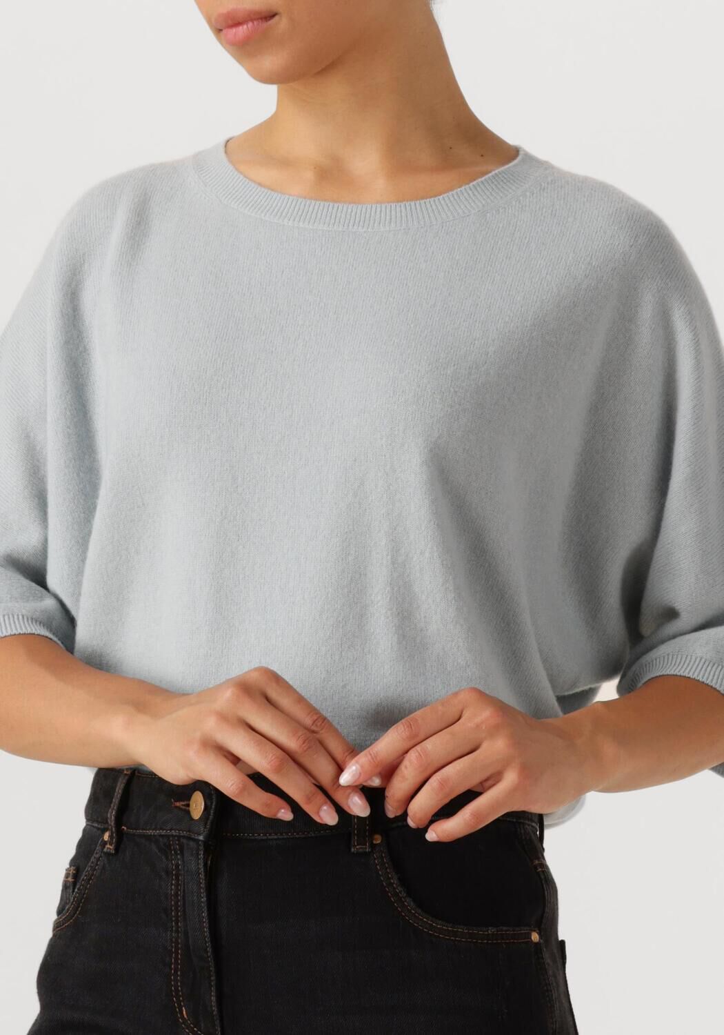 Lichtblauwe LUISA CERANO Trui 128666/5871 - large