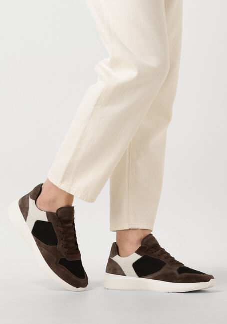 grijze nubikk lage sneakers rock road wave - Main Image