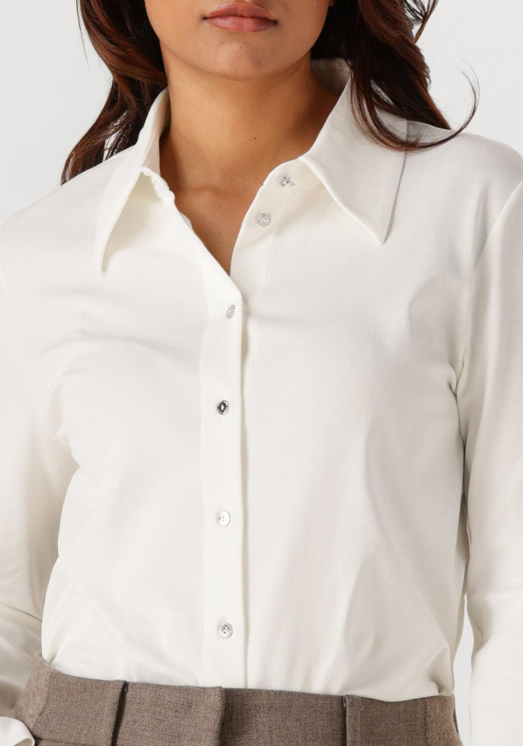 Gebroken wit MARC CAIN COLLECTION Blouses ZC 51.30 J14 - large