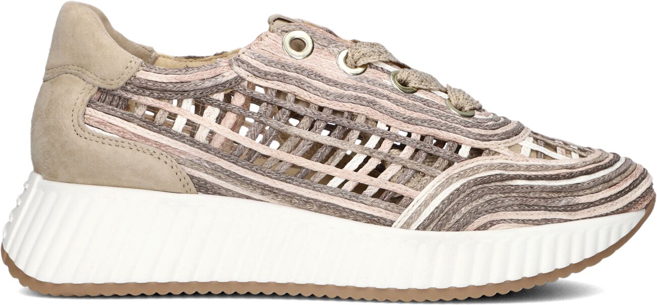 Softwaves Lage Sneakers Dames Ariana, Maat: 38, Materiaal: Suède, Kleur: Beige